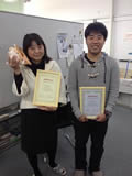 ACIS2014 Best Paper Award受賞 青木駿介くん