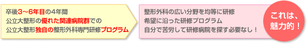 図2　公立大整形クリニカルフェローシップ